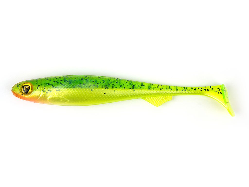 FOX RAGE SLICK SHAD UV LEMON TIGER SINGLES FROM PREDATOR TACKLE.jpg Fox Rage Slick Shad Ultra UV